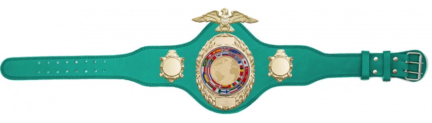 CHAMPIONSHIP BELT - PLT288/G/FLAGG - AVAILABLE IN 4 COLOURS